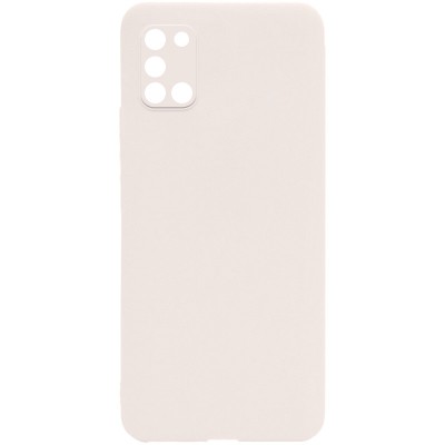Силіконовий чохол Candy Full Camera для Samsung Galaxy A31 Бежевий / Antigue White