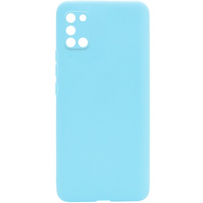 Силіконовий чохол Candy Full Camera для Samsung Galaxy A31 Бірюзовий / Turquoise