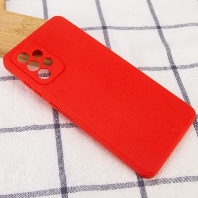 Силіконовий чохол Candy Full Camera для Samsung Galaxy A72 4G / A72 5G Червоний / Red