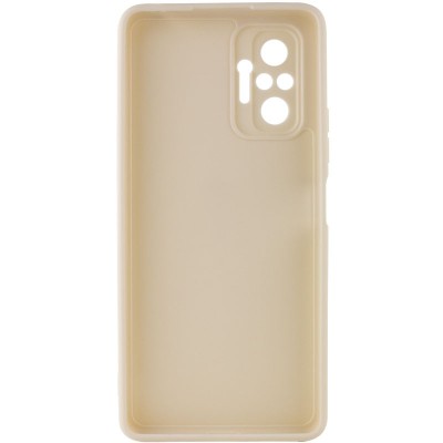 Силіконовий чохол Candy Full Camera для Xiaomi Redmi Note 10 Pro / 10 Pro Max Бежевий / Antigue White