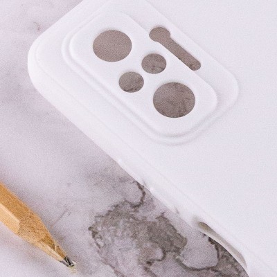 Силіконовий чохол Candy Full Camera для Xiaomi Redmi Note 10 Pro / 10 Pro Max Білий / White