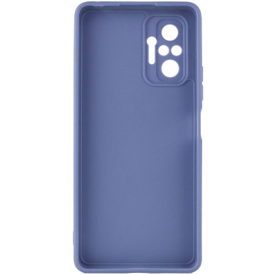 Силіконовий чохол Candy Full Camera для Xiaomi Redmi Note 10 Pro / 10 Pro Max Блакитний / Mist blue