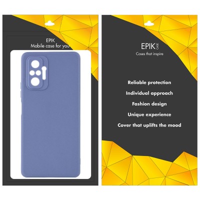 Силіконовий чохол Candy Full Camera для Xiaomi Redmi Note 10 Pro / 10 Pro Max Блакитний / Mist blue