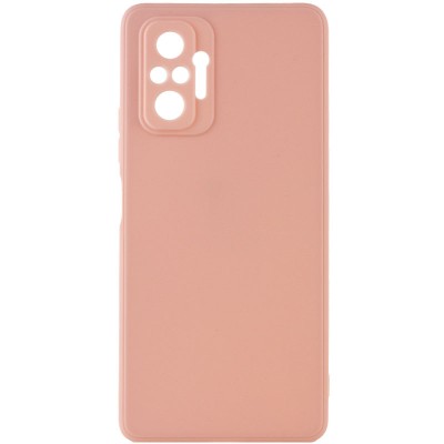Силіконовий чохол Candy Full Camera для Xiaomi Redmi Note 10 Pro / 10 Pro Max Рожевий / Pink Sand
