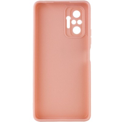 Силіконовий чохол Candy Full Camera для Xiaomi Redmi Note 10 Pro / 10 Pro Max Рожевий / Pink Sand