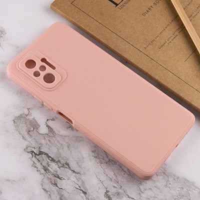 Силіконовий чохол Candy Full Camera для Xiaomi Redmi Note 10 Pro / 10 Pro Max Рожевий / Pink Sand