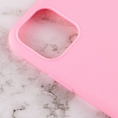 Силіконовий чохол Candy для Apple iPhone 11 Pro Max (6.5") Рожевий