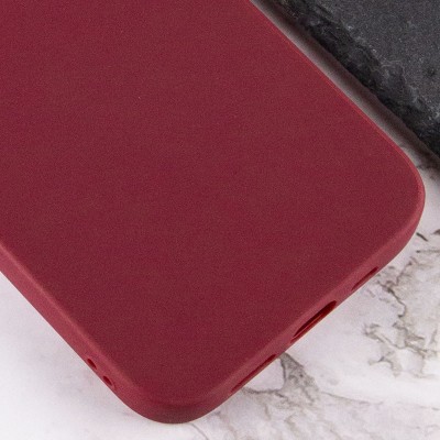 Силіконовий чохол Candy для Apple iPhone 13 Pro (6.1") Бордовий Силіконовий чохол Candy для Apple iPhone 13 Pro (6.1") Бордовий