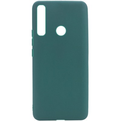 Силіконовий чохол Candy для Huawei P Smart (2019) / Huawei P Smart+ 2019 Зелений / Forest green