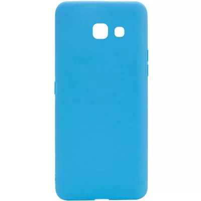 Силіконовий чохол Candy для Samsung A720 Galaxy A7 (2017) Блакитний