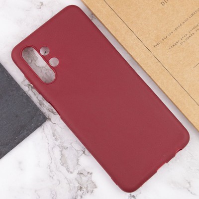 Силіконовий чохол Candy для Samsung Galaxy A13 4G / A04s Бордовий