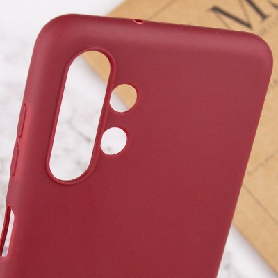 Силіконовий чохол Candy для Samsung Galaxy A13 4G / A04s Бордовий