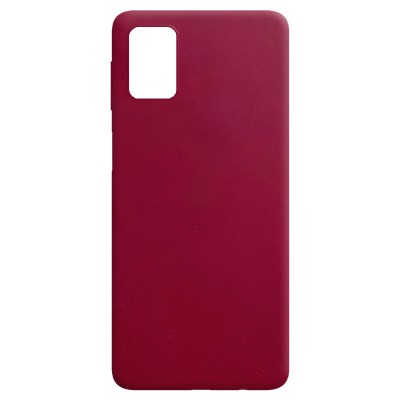 Силіконовий чохол Candy для Samsung Galaxy M31s Бордовий