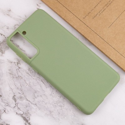 Силіконовий чохол Candy для Samsung Galaxy S21+ Фісташковий