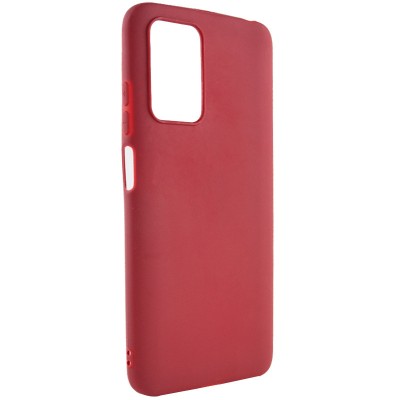 Силіконовий чохол Candy для Xiaomi Redmi 10 Бордовий