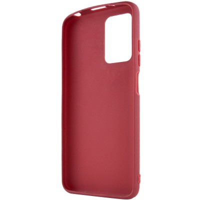 Силіконовий чохол Candy для Xiaomi Redmi 10 Бордовий