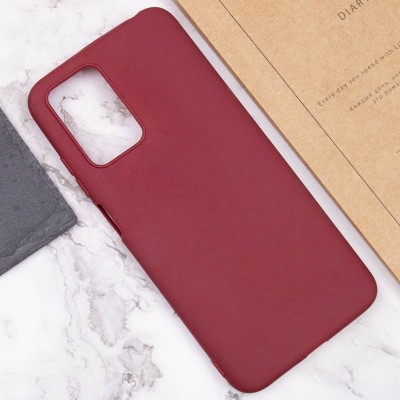 Силіконовий чохол Candy для Xiaomi Redmi 10 Бордовий