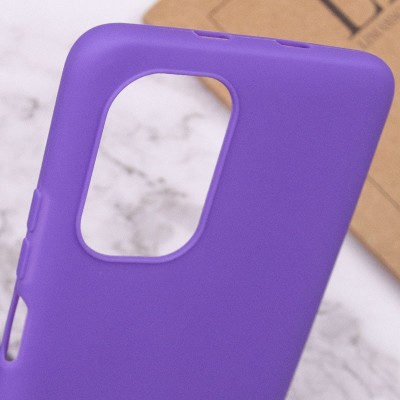 Силіконовий чохол Candy для Xiaomi Redmi K40 / K40 Pro / K40 Pro+ / Poco F3 / Mi 11i Бузковий