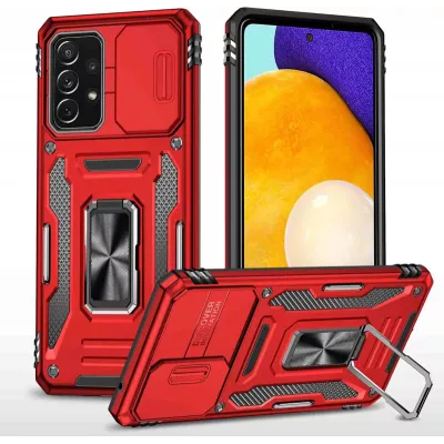 Ударостійкий чохол Camshield Army Ring для Samsung Galaxy A53 5G Червоний / Red