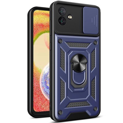 Ударостійкий чохол Camshield Serge Ring для Samsung Galaxy A04 Синій Ударостійкий чохол Camshield Serge Ring для Samsung Galaxy A04 Синій