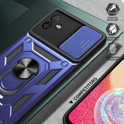 Ударостійкий чохол Camshield Serge Ring для Samsung Galaxy A04 Синій Ударостійкий чохол Camshield Serge Ring для Samsung Galaxy A04 Синій