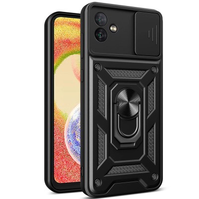 Ударостійкий чохол Camshield Serge Ring для Samsung Galaxy A04 Чорний