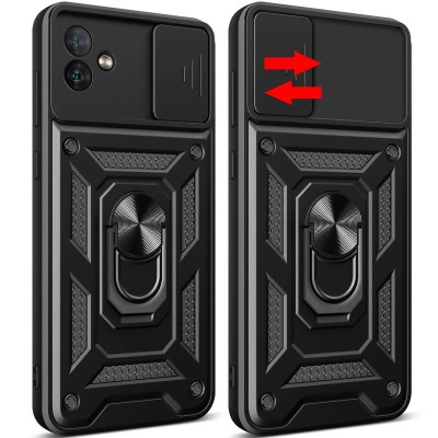 Ударостійкий чохол Camshield Serge Ring для Samsung Galaxy A04 Чорний