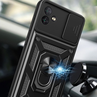 Ударостійкий чохол Camshield Serge Ring для Samsung Galaxy A04 Чорний