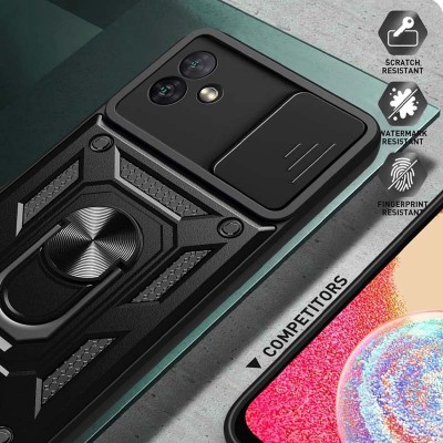 Ударостійкий чохол Camshield Serge Ring для Samsung Galaxy A04 Чорний