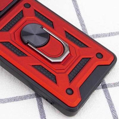 Ударостійкий чохол Camshield Serge Ring для Samsung Galaxy A53 5G Червоний