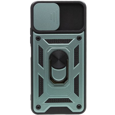 Ударостійкий чохол Camshield Serge Ring для Xiaomi Mi 11 Lite Зелений
