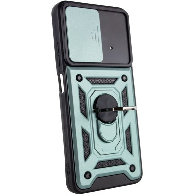 Ударостійкий чохол Camshield Serge Ring для Xiaomi Poco X4 Pro 5G Зелений