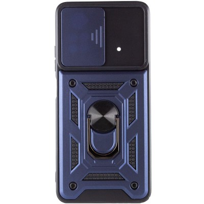 Ударостійкий чохол Camshield Serge Ring для Xiaomi Poco X4 Pro 5G Синій