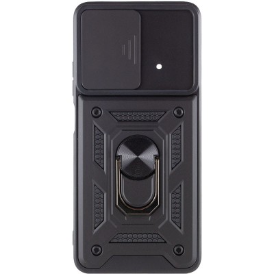 Ударостійкий чохол Camshield Serge Ring для Xiaomi Poco X4 Pro 5G Чорний