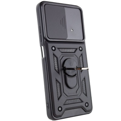 Ударостійкий чохол Camshield Serge Ring для Xiaomi Poco X4 Pro 5G Чорний