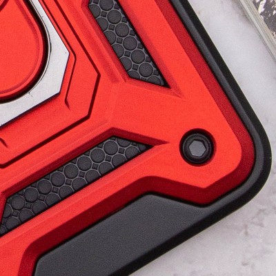 Ударостійкий чохол Camshield Serge Ring для Xiaomi Redmi 10 Червоний