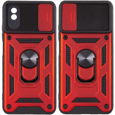 Ударостійкий чохол Camshield Serge Ring для Xiaomi Redmi 9A Червоний Ударостійкий чохол Camshield Serge Ring для Xiaomi Redmi 9A Червоний
