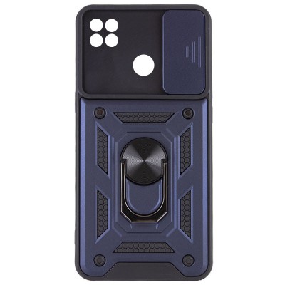 Ударостійкий чохол Camshield Serge Ring для Xiaomi Redmi 9C / Redmi 10A Синій