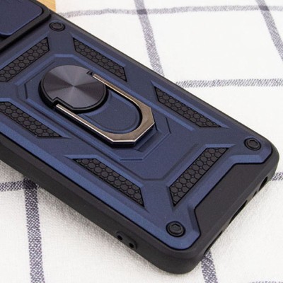 Ударостійкий чохол Camshield Serge Ring для Xiaomi Redmi 9C / Redmi 10A Синій