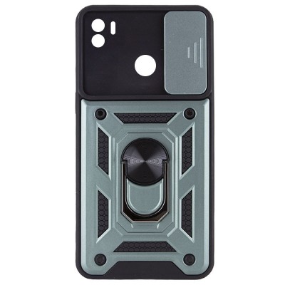 Ударостійкий чохол Camshield Serge Ring для Xiaomi Redmi A1+ / Poco C50 / A2+ Зелений