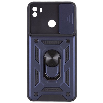 Ударостійкий чохол Camshield Serge Ring для Xiaomi Redmi A1+ / Poco C50 / A2+ Синій