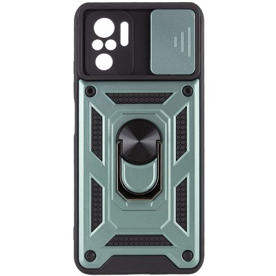 Ударостійкий чохол Camshield Serge Ring для Xiaomi Redmi Note 10 / Note 10s / Poco M5s Зелений