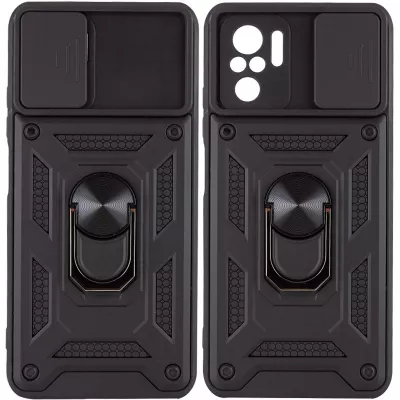 Ударостійкий чохол Camshield Serge Ring для Xiaomi Redmi Note 10 / Note 10s / Poco M5s Чорний