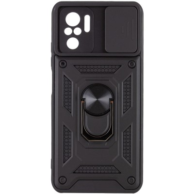 Ударостійкий чохол Camshield Serge Ring для Xiaomi Redmi Note 10 / Note 10s / Poco M5s Чорний