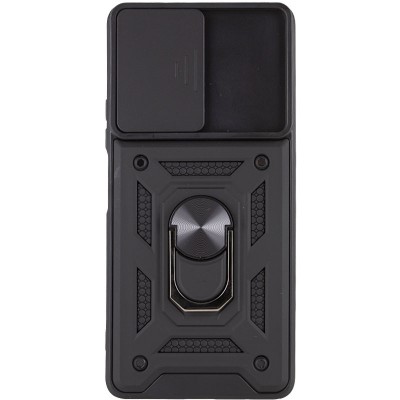 Ударостійкий чохол Camshield Serge Ring для Xiaomi Redmi Note 10 Pro / 10 Pro Max Чорний