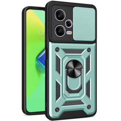 Ударостійкий чохол Camshield Serge Ring для Xiaomi Redmi Note 12 Pro+ 5G Зелений