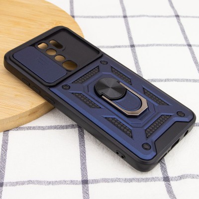 Ударостійкий чохол Camshield Serge Ring для Xiaomi Redmi Note 8 Pro Синій Ударостійкий чохол Camshield Serge Ring для Xiaomi Redmi Note 8 Pro Синій
