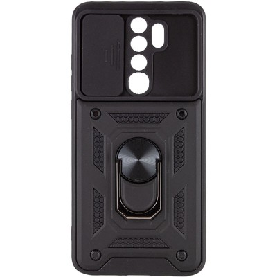 Ударостійкий чохол Camshield Serge Ring для Xiaomi Redmi Note 8 Pro Чорний Ударостійкий чохол Camshield Serge Ring для Xiaomi Redmi Note 8 Pro Чорний