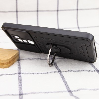 Ударостійкий чохол Camshield Serge Ring для Xiaomi Redmi Note 8 Pro Чорний Ударостійкий чохол Camshield Serge Ring для Xiaomi Redmi Note 8 Pro Чорний
