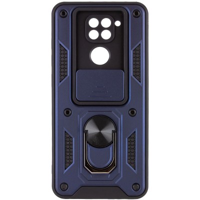 Ударостійкий чохол Camshield Serge Ring для Xiaomi Redmi Note 9 / Redmi 10X Синій